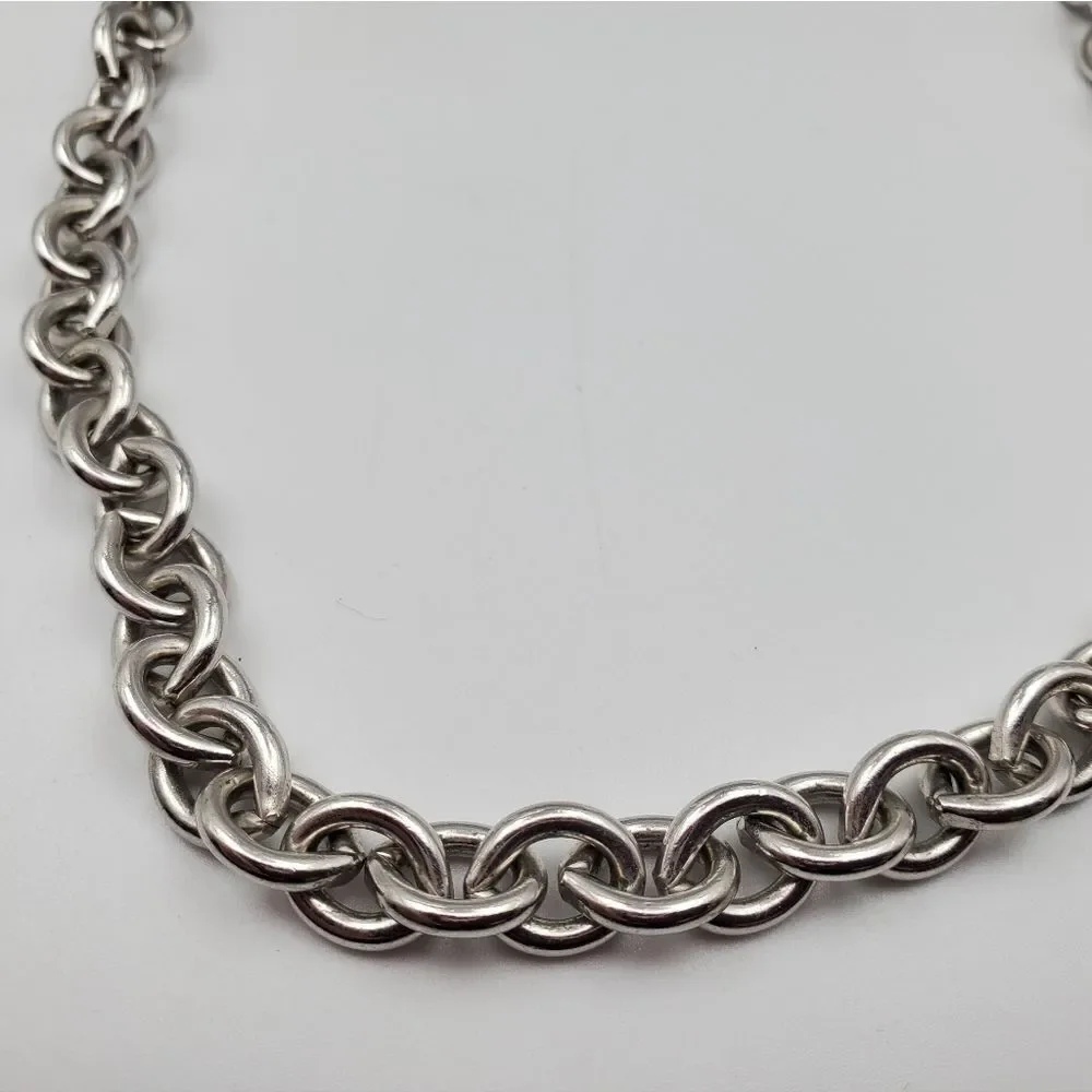 Monet Vintage cable chain‎ link unisex necklace
